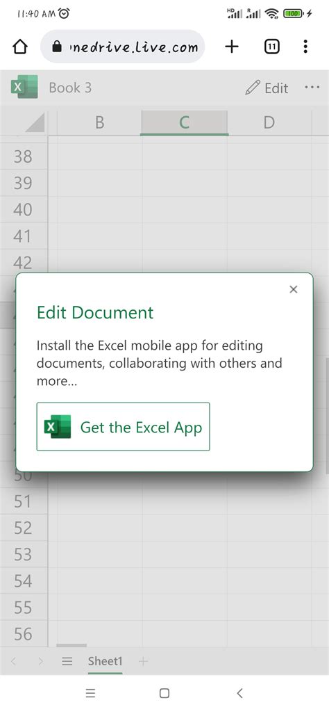 why can t i edit my excel file on my ipad