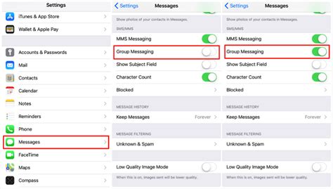 why can t i send group messages to android from iphone
