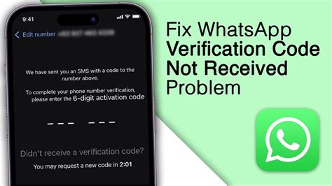 why can whatsapp not send me a code