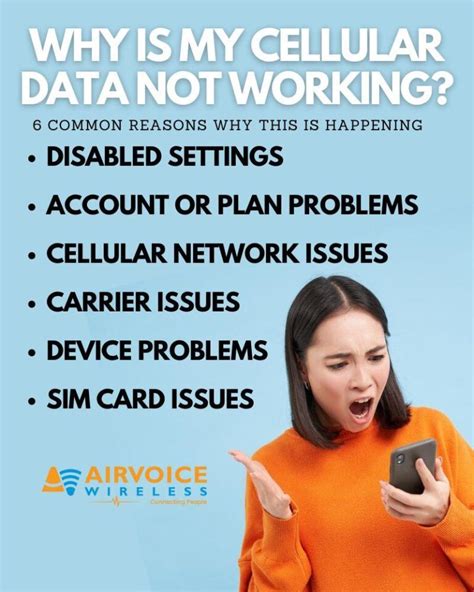 why data is not working in my phone