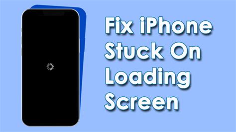why did my phone randomly have a loading screen