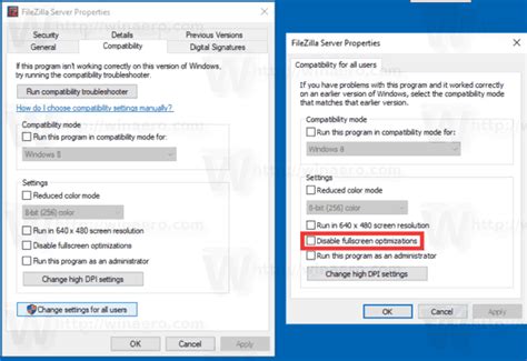 why disable full screen optimization