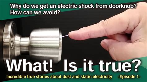 why do i always get shocked when touching metal
