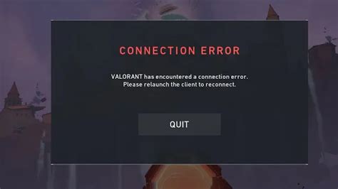 why do i keep having network problems in valorant