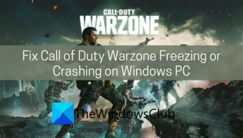 why does call of duty keep freezing on pc