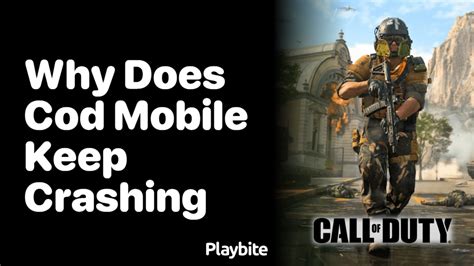 why does cod mobile keep crashing on chromebook