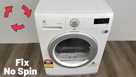 why does dryer turn on but not spin