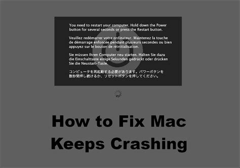 why does messages keep crashing on mac
