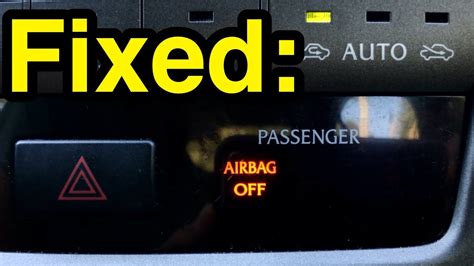 why does my airbag light keep blinking