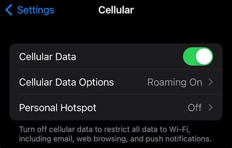 why does my cellular data randomly stop working