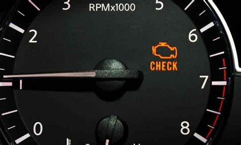why does my check engine light flash while driving