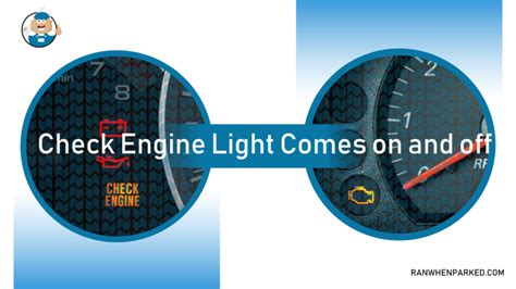 why does my check engine light keep flashing
