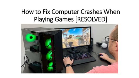 why does my computer always crash when playing games
