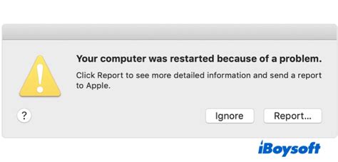 why does my computer keep restarting mac