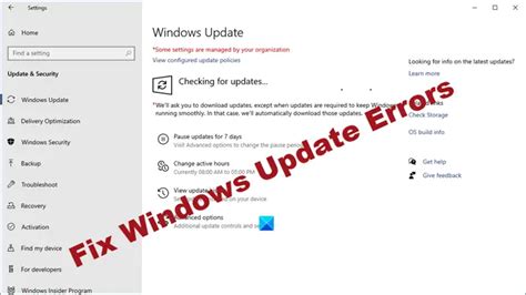 why does my computer update keep failing