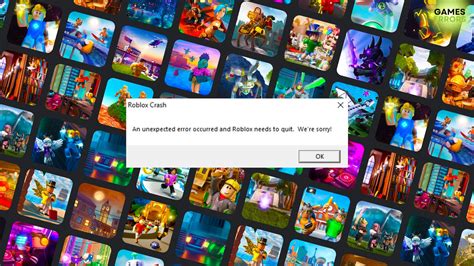 why does my game keep crashing in roblox