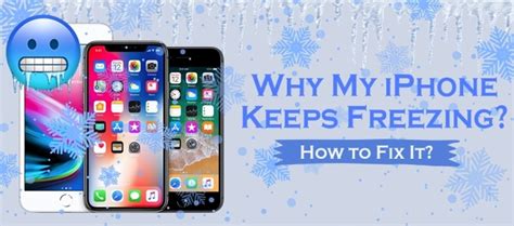 why does my iphone keep freezing and shutting off