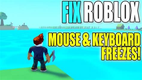 why does my keyboard freeze on roblox mobile