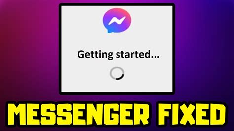 why does my messenger keep loading pc