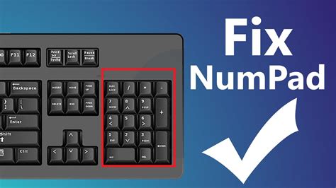 why does my number pad not work on my keyboard