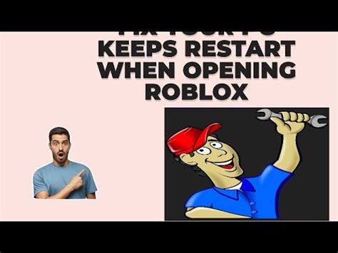 why does my pc keep restarting when i play roblox