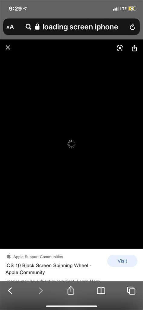 why does my phone keep turing black with a loading screen