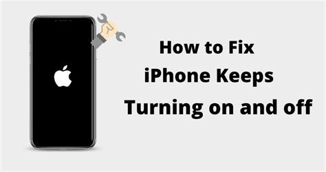 why does my phone keep turning off and showing a loading sign