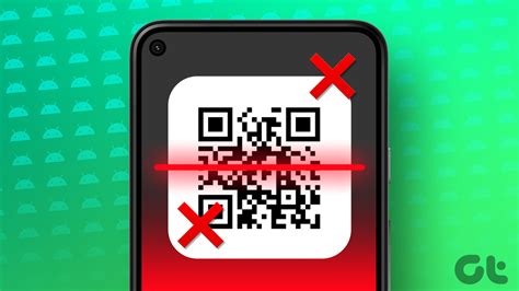 why does my qr code scanner not work