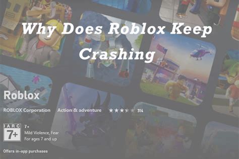 why does my roblox keep crashing everytime i join a game