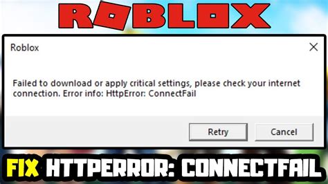 why does my roblox keep saying failed to connect to server