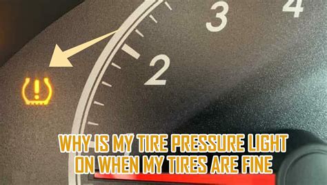 why does my tire pressure light keep coming on and off