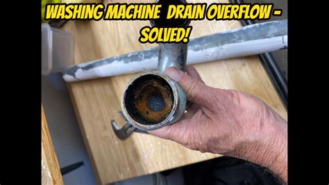 why does my washer overflows when draining