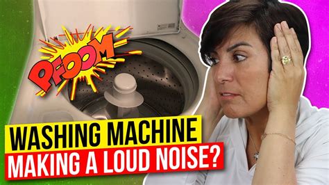 why does my washing machine make noise when it spins