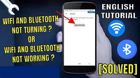 why does my wifi and bluetooth not work