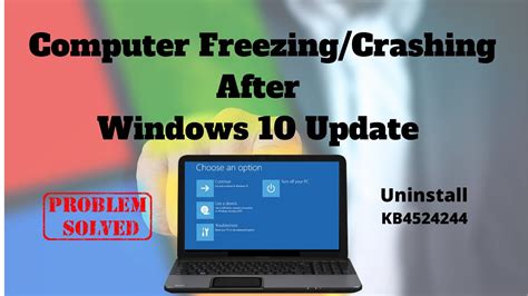 why does my windows 10 computer keep crashing
