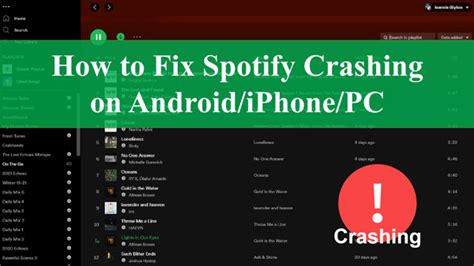 why does spotify keep crashing android