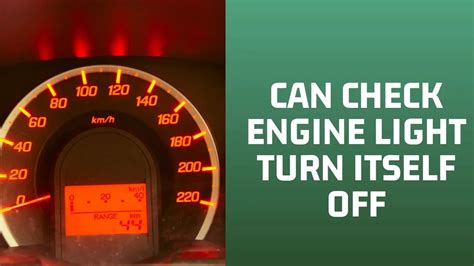 why does the check engine light turn on and off