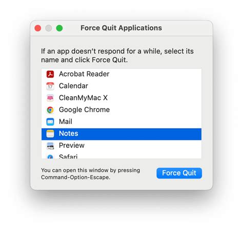 why does the notes app not work on mac