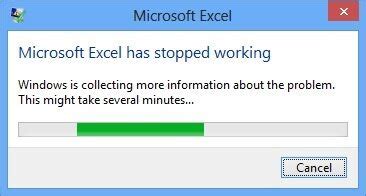 why has excel stopped working on my mac