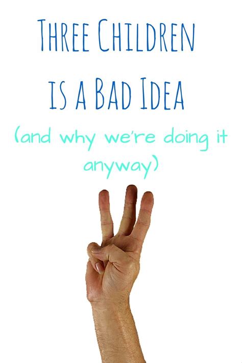 why having a third child is a bad idea