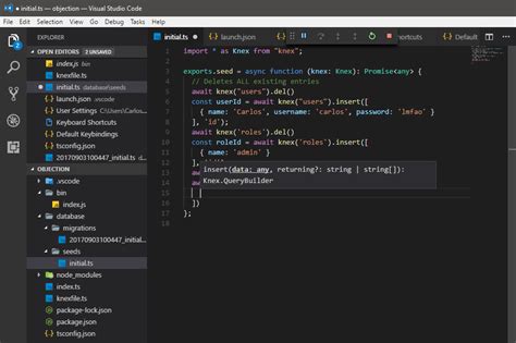 why intellisense doesn't work in vscode