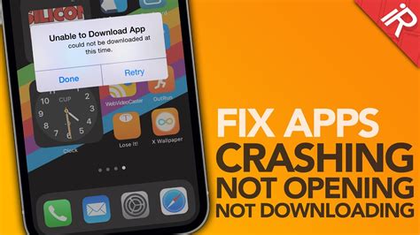 why iphone apps keep crashing