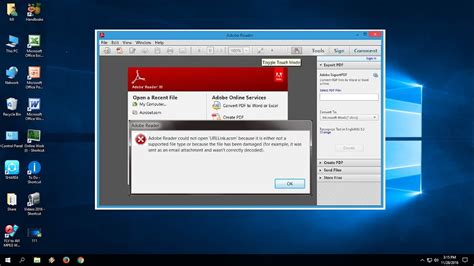 why is acrobat reader not working