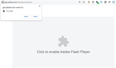 why is adobe flash not working