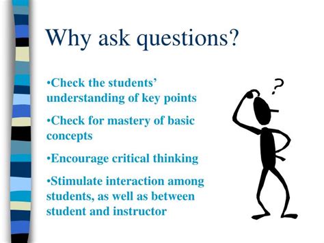 why is asking questions important for students