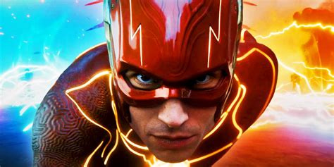 why is barry's lightning blue in the flash movie