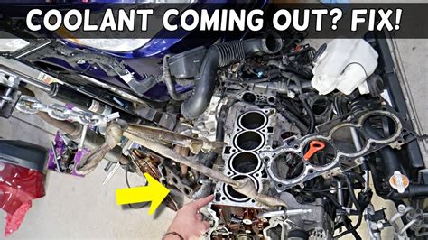 why is coolant not returning from overflow tank