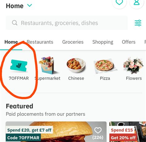 why is deliveroo code not working