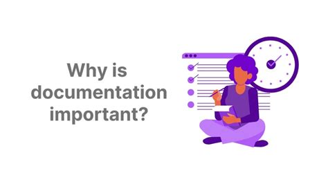 why is documentation important