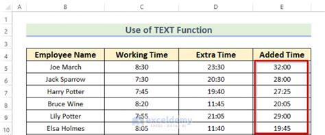 why is excel not adding hours correctly